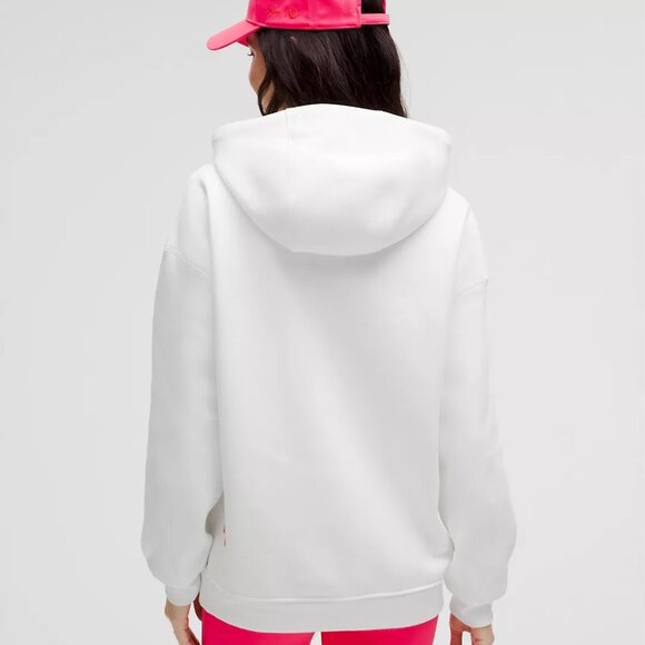 Disney x lululemon Fleece Oversized Hoodie Mickey NWT White - Picture 5 of 7